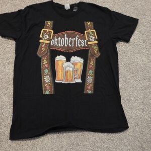 Black Oktoberfest Graphic T-Shirt
